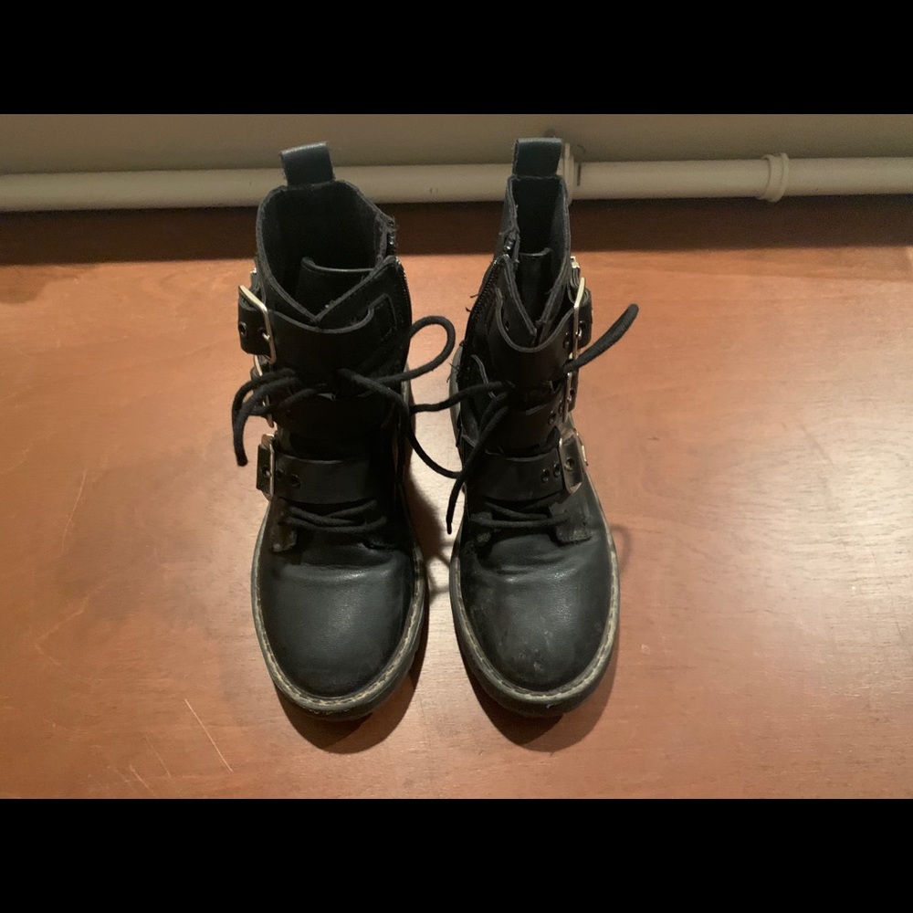ZARA MOTO BOOTS - Picture 2 of 5